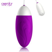 Omysky跳蛋無線靜音遙控震動遠程控制外出女用自慰器情趣用具玩具