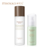 msekko/米可儿元气水保湿冰川乳液修护水乳护肤品套装