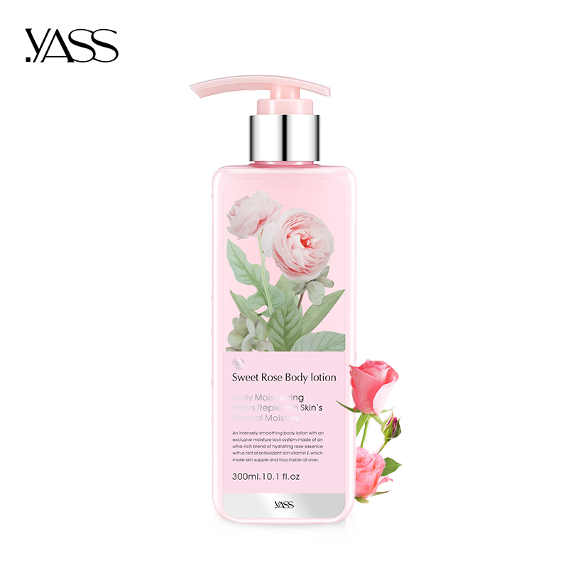 YASS/雅氏玫瑰身體乳 秋冬補水保濕滋潤提亮膚色防干裂起皮身體乳