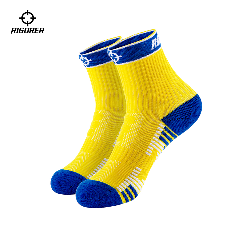 准者儿童袜小学生男女篮球足球跑步训练袜毛巾底中筒袜运动休闲袜