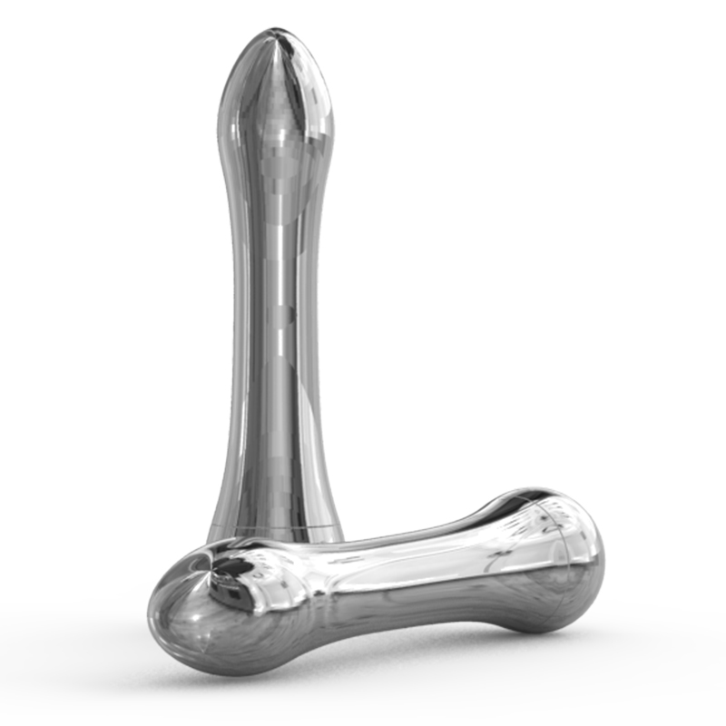 法國樂曼特 伊拉鋁制純金屬不銹鋼10頻震動后庭肛塞男女用自慰器