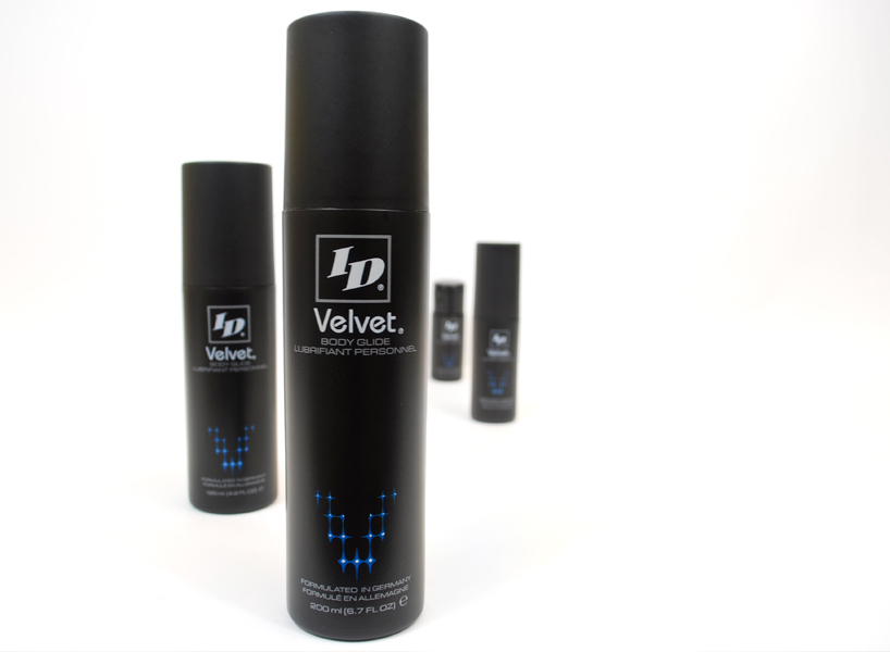 美國ID Velvet天鵝絨潤滑劑光滑細膩高純硅性感奢華肛陰交潤滑液